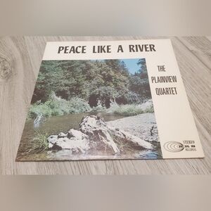 BOGO The Plainview Quartet Peace Like A River Vinyl Record LP Vintage Album